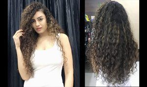 curly hair tips