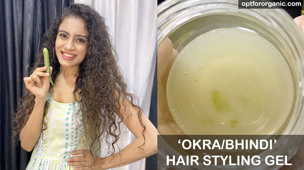 How To Make Okra Gel - Natural Product For Hair Styling And Nourishment -  Opt For Organic - DIY Natural Health Guide