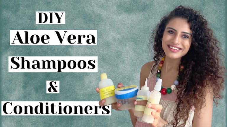 DIY Aloe Vera Shampoos & Conditioners [Video Tutorial]
